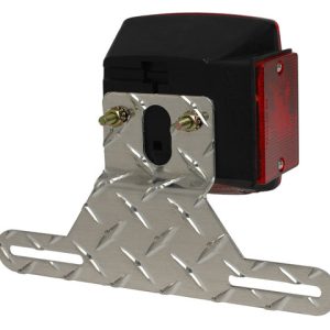 C.e. Smith License Plate Bracket, Silver, Aluminum, 9-1/4 Inch Length X 4-7/8 Inch Width X 0.08 Inch Thickness – 26053A