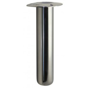 C.e. Smith Fishing Rod Holder, Use to Hold Fishing Rod, Flush Mount, Cradle Type Hold, 316L Stainless Steel, 10-1/2 Inch Length Tube – 53680CA