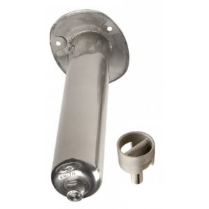 C.e. Smith Fishing Rod Holder, Use to Hold Fishing Rod, Swivel Rod Type, Flush Mount, Cradle Type Hold, Polished, Stainless Steel – 53681SA