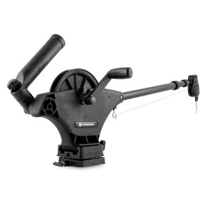 Cannon Downrigger, Uni-Troll 10, Manual Operation, 2:1 Retrieval Speed Ratio, Analog Depth Counter, Dual Axis Adjustable Rod Holder – 1901130