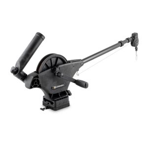 Cannon Downrigger, Uni-Troll 10, Manual Operation, 2:1 Retrieval Speed Ratio, Analog Depth Counter, Dual Axis Adjustable Rod Holder – 1901130