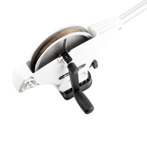 Cannon Downrigger, Uni-Troll 10 Ts, Manual Operation, 2:1 Retrieval Speed Ratio, Analog Depth Counter, Dual Axis Adjustable Rod Holder – 1901140