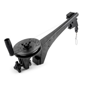 Cannon Downrigger, Mini-Troll, Manual Operation, 1:1 Retrieval Speed Ratio, Swivel-Head Dial Depth Counter, 4 Pounds Weight Capacity – 1901200