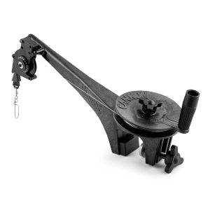 Cannon Downrigger, Mini-Troll, Manual Operation, 1:1 Retrieval Speed Ratio, Swivel-Head Dial Depth Counter, 4 Pounds Weight Capacity – 1901200