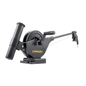 Cannon Downrigger, Lake-Troll, Manual Operation, 1:1 Retrieval Speed Ratio, Swivel-Head Dial Depth Counter, Tube Style Rod Holder – 1901250