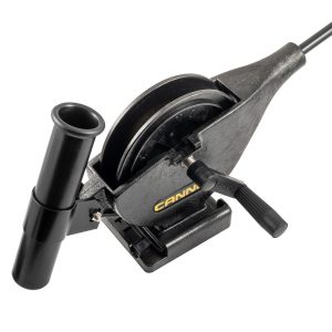 Cannon Downrigger, Lake-Troll, Manual Operation, 1:1 Retrieval Speed Ratio, Swivel-Head Dial Depth Counter, Tube Style Rod Holder – 1901250