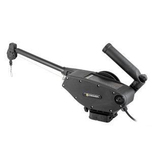 Cannon Downrigger, Magnum 5, Electric Operation, 250 Retrieval Speed Per Minute, Analog Depth Counter, Dual Axis Adjustable Rod Holder – 1902300
