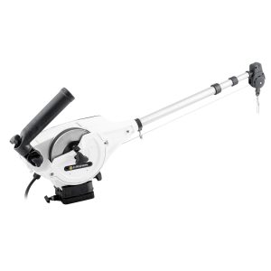 Cannon Downrigger, Magnum 10 Ts, Electric Operation, 250 Retrieval Speed Per Minute, Analog Depth Counter, Dual Axis Adjustable Rod Holder – 1902310