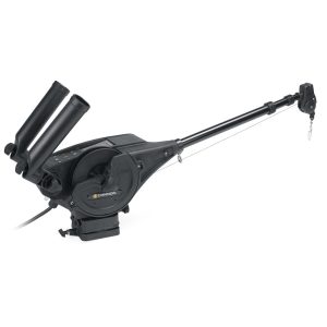 Cannon Downrigger, Optimum, Electric Operation, 250 Retrieval Speed Per Minute, Digital Depth Counter, Dual Axis Adjustable Rod Holder – 1902335