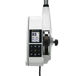 Cannon Downrigger, Optimum Ts, Electric Operation, 250 Retrieval Speed Per Minute, Digital Depth Counter, Dual Axis Adjustable Rod Holder – 1902340