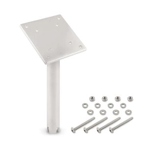Cannon Downrigger Mount, Gimbal Mount, Stainless Steel, 12 Inch Height – 1903006