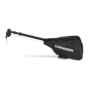 Cannon Downrigger Cover, Compatible with All Cannon Downriggers, Hook and Loop Closure, Black, Non-Abrasive Backing – 1903030
