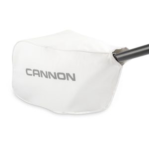 Cannon Downrigger Cover, Compatible with All Cannon Downriggers, Hook and Loop Closure, White, Non-Abrasive Backing – 1903031