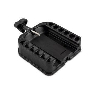 Cannon Downrigger Mount, Universal Base Mount, Black, Composite Construction, 5-1/4 Inch Length X 5-1/4 Inch Width Dimension – 1904040