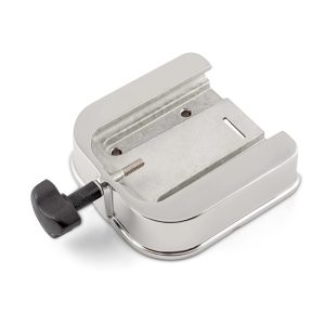 Cannon Downrigger Mount, Universal Base Mount, Silver, 316-Grade Stainless Steel Construction – 1904045