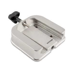 Cannon Downrigger Mount, Universal Base Mount, Silver, 316-Grade Stainless Steel Construction – 1904045