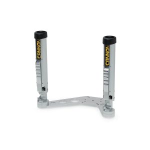 Cannon Fishing Rod Holder, Downrigger Mount, Dual Axis Adjustable Rod Holder, Cradle Hold, Articulation, One-Hand Operation – 1907024