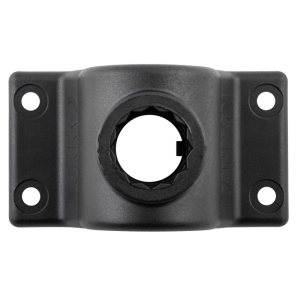 Cannon Fishing Rod Holder Mount, For Use with Cannon Three-Position Adjustable Rod Holder, Side/ Deck Mount, Black – 1907060