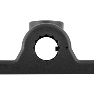 Cannon Fishing Rod Holder Mount, For Use with Cannon Three-Position Adjustable Rod Holder, Side/ Deck Mount, Black – 1907060