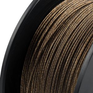 Cannon Downrigger Cable, Braided 316 Grade Stainless Steel, 200 Feet Length, 150 Pounds Rated, 7 Strand – 2215396