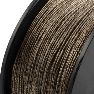 Cannon Downrigger Cable, Braided 316 Grade Stainless Steel, 400 Feet Length, 150 Pounds Rated, 7 Strand – 2215397