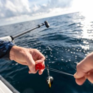 Cannon Downrigger Line Release, Offshore Saltwater, Heavy Tension Setting, Black, Single Type, Steel Cable – 2250109