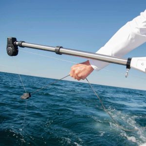 Cannon Downrigger Retriever, Retro-Ease, Compatible with All Cannon Downriggers, 8 Feet Long, Black – 2250122