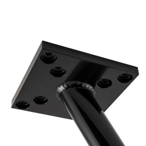 Cannon Downrigger Mount, Gimbal Mount, Black, Aluminum Construction, 9 Inch Mount Height, 1-1/2 Inch Outer Tube Diameter – 2250927