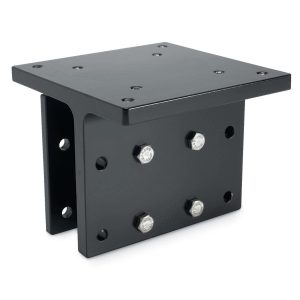 Cannon Downrigger Mount, Rail/ Side Mount, Powder Coated Black, Aluminum Construction, Adapts Tubing Up to 1-1/2 Inch – 2250940