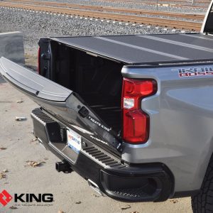 Gate King Tailgate Position Adjuster, Adjusts IN 8 Different Positions, Black, Stainless Steel, Set of 2 – 110006