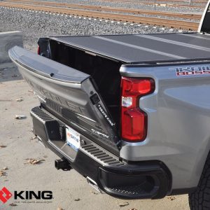 Gate King Tailgate Position Adjuster, Adjusts IN 8 Different Positions, Black, Stainless Steel, Set of 2 – 110006