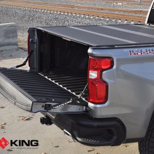 Gate King Tailgate Position Adjuster, Adjusts IN 8 Different Positions, Black, Stainless Steel, Set of 2 – 111919