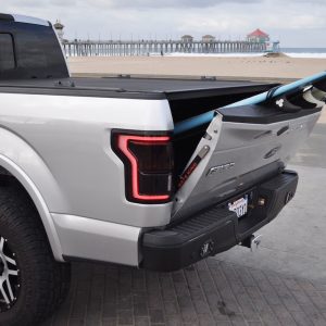 Gate King Tailgate Position Adjuster, Adjusts IN 8 Different Positions, Black, Stainless Steel, Set of 2 – 230714