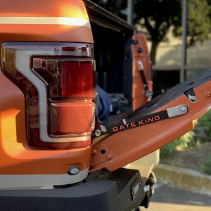 Gate King Tailgate Position Adjuster, Adjusts IN 8 Different Positions, Black, Stainless Steel, Set of 2 – 231518