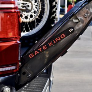 Gate King Tailgate Position Adjuster, Adjusts IN 8 Different Positions, Black, Stainless Steel, Set of 2 – 231518
