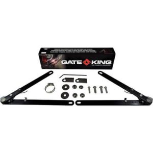 Gate King Tailgate Position Adjuster, Adjusts IN 8 Different Positions, Black, Stainless Steel, Set of 2 – 241718