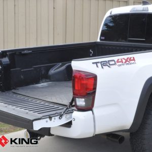 Gate King Tailgate Position Adjuster, Adjusts IN 8 Different Positions, Black, Stainless Steel, Set of 2 – 370718