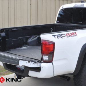 Gate King Tailgate Position Adjuster, Adjusts IN 8 Different Positions, Black, Stainless Steel, Set of 2 – 370718