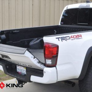 Gate King Tailgate Position Adjuster, Adjusts IN 8 Different Positions, Black, Stainless Steel, Set of 2 – 370718