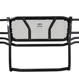 Cattleman’s Grille Guard, Powder Coated, Black, Steel, With Brush Guard, Without Skid Plate, Without Step Plate – 1130P