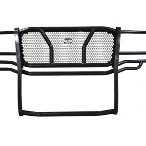 Cattleman’s Grille Guard, Powder Coated, Black, Steel, With Brush Guard, Without Skid Plate, Without Step Plate – 1142P