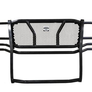 Cattleman’s Grille Guard, Powder Coated, Black, Steel, With Brush Guard, Without Skid Plate, Without Step Plate – 1158PS