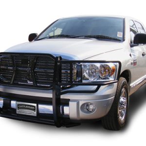 Cattleman’s Grille Guard, Powder Coated, Black, Steel, With Brush Guard, Without Skid Plate, Without Step Plate – 1223P