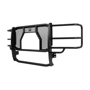 Cattleman’s Grille Guard, Powder Coated, Black, Steel, With Brush Guard, Without Skid Plate, Without Step Plate – 1370P
