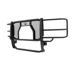 Cattleman’s Grille Guard, Powder Coated, Black, Steel, With Brush Guard, Without Skid Plate, Without Step Plate – 1370PS