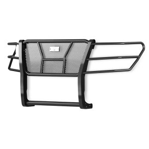 Cattleman’s Grille Guard, HD Grille Guard, 1-Piece, Powder Coated, Gloss Black, Steel, 2 Inch Diameter, With Brush Guard, Without Skid Plate – 1602B