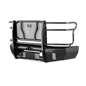 Cattleman’s Bumper, One Piece Design, Mounting Hardware Included, With Grille Guard, Without Winch Mount, Without Fog Light Cutouts – 2123PR