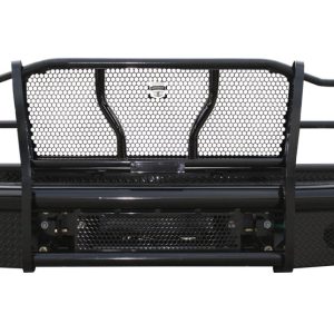 Cattleman’s Bumper, Pipe Series, One Piece Design, Mounting Hardware Included, With Grille Guard, Without Winch Mount – 2237P