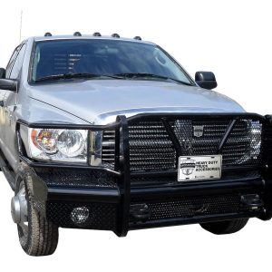 Cattleman’s Bumper, One Piece Design, Mounting Hardware Included, With Grille Guard, Without Winch Mount, Without Fog Light Cutouts – 2247P