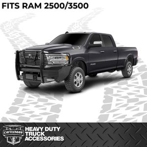 Cattleman’s Bumper, One Piece Design, Mounting Hardware Included, With Grille Guard, Without Winch Mount, Without Fog Light Cutouts – 2265P